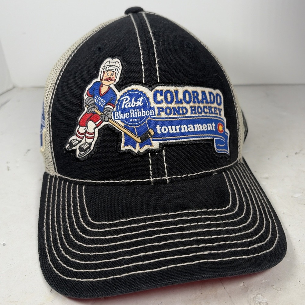 CCM Pabst Colorado Pond Hockey Tournament Mesh Back Snapback Hat